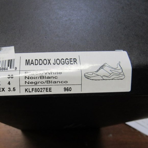 KENNETH COLE WOMEN'S MADDOX JOGGERS SIZE 6. NIB.  BLACK/WHITE - Picture 9 of 10